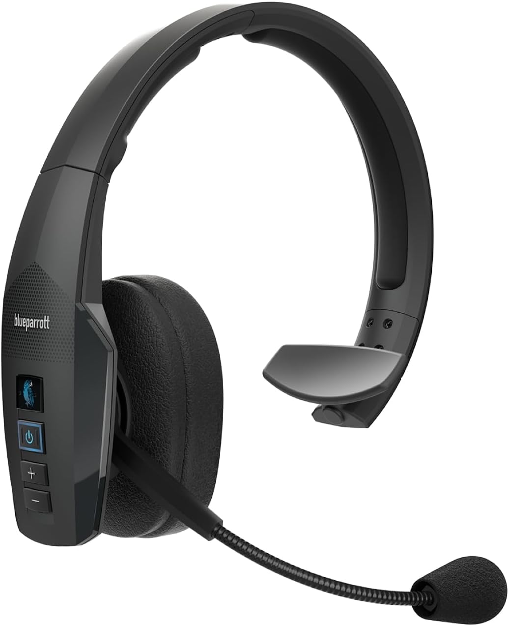 BlueParrott B450-XT Mono Bluetooth Wireless Headphones 96% Noise Canceling Over Head Trucker Headset with Mic, All Day Comfort Padded Headband, 300 ft. Wireless Range, 24 hrs. Talk Time, Black - Image 9